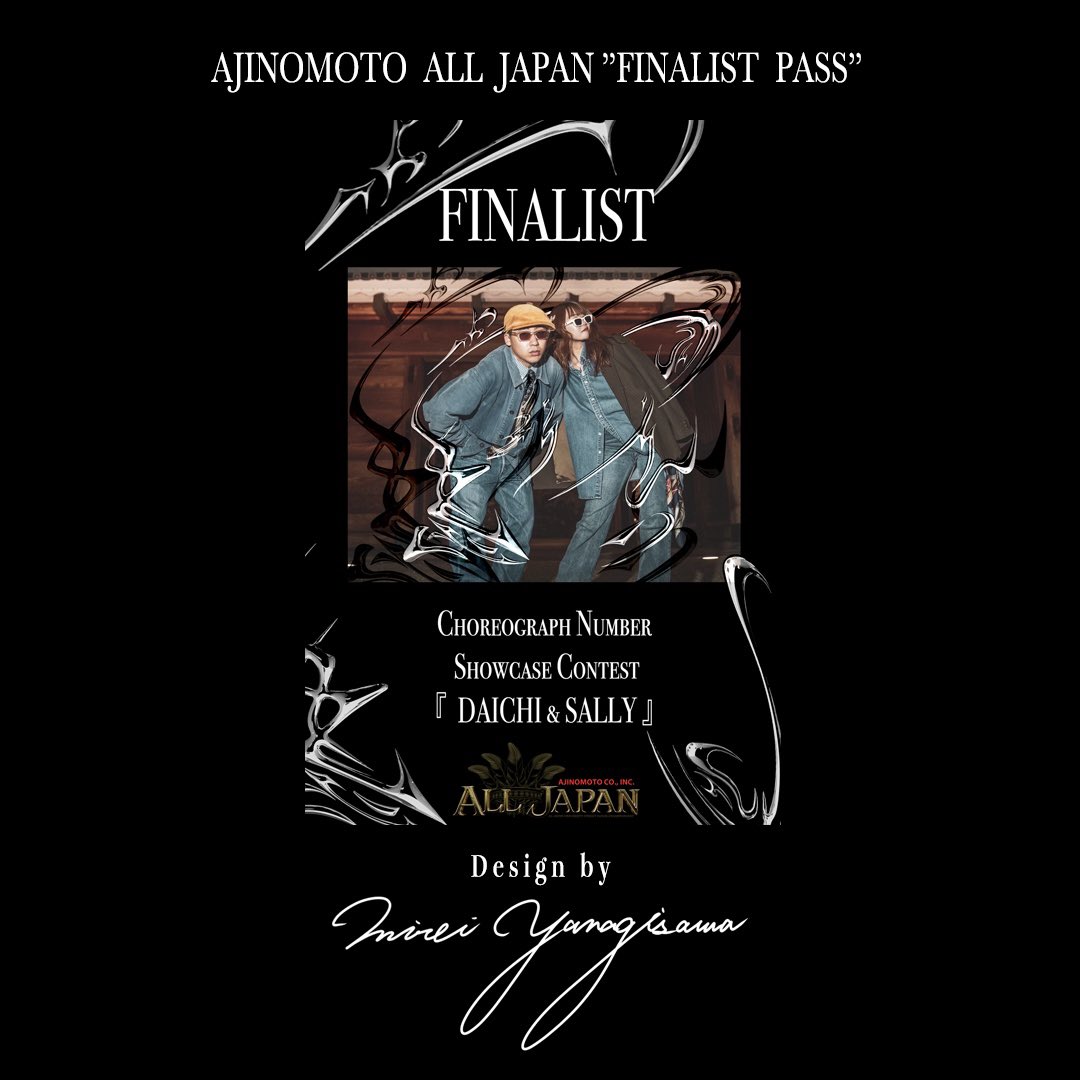 FINALIST PASSデザイン制作しました。
#dance #FINALIST #blender #3D
