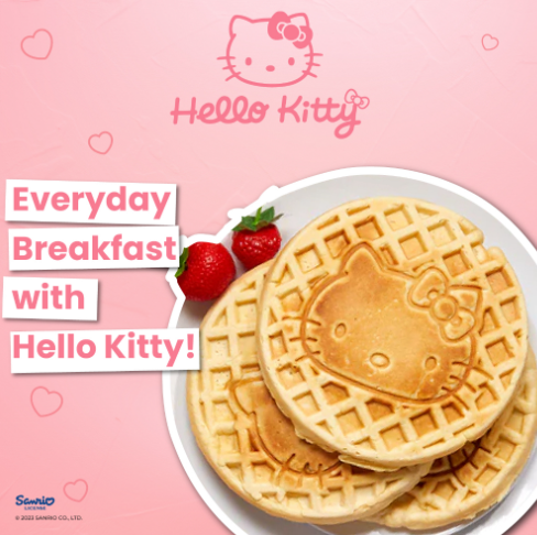 ShopeeMY's tweet image. Siapa yang suka waffle or croffle boleh dapat Hello Kitty waffles machine nih😍 Comelkan? 

shope.ee/3pq8ivUfHV