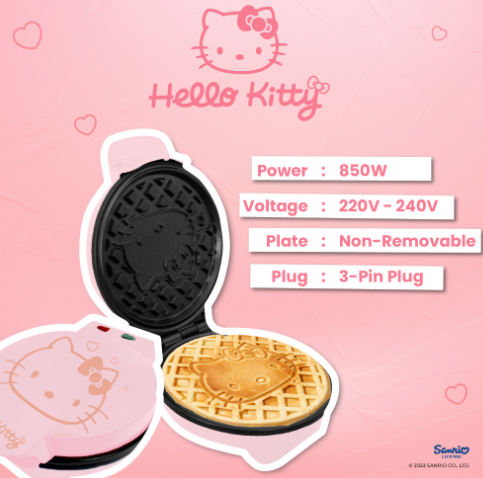 ShopeeMY's tweet image. Siapa yang suka waffle or croffle boleh dapat Hello Kitty waffles machine nih😍 Comelkan? 

shope.ee/3pq8ivUfHV