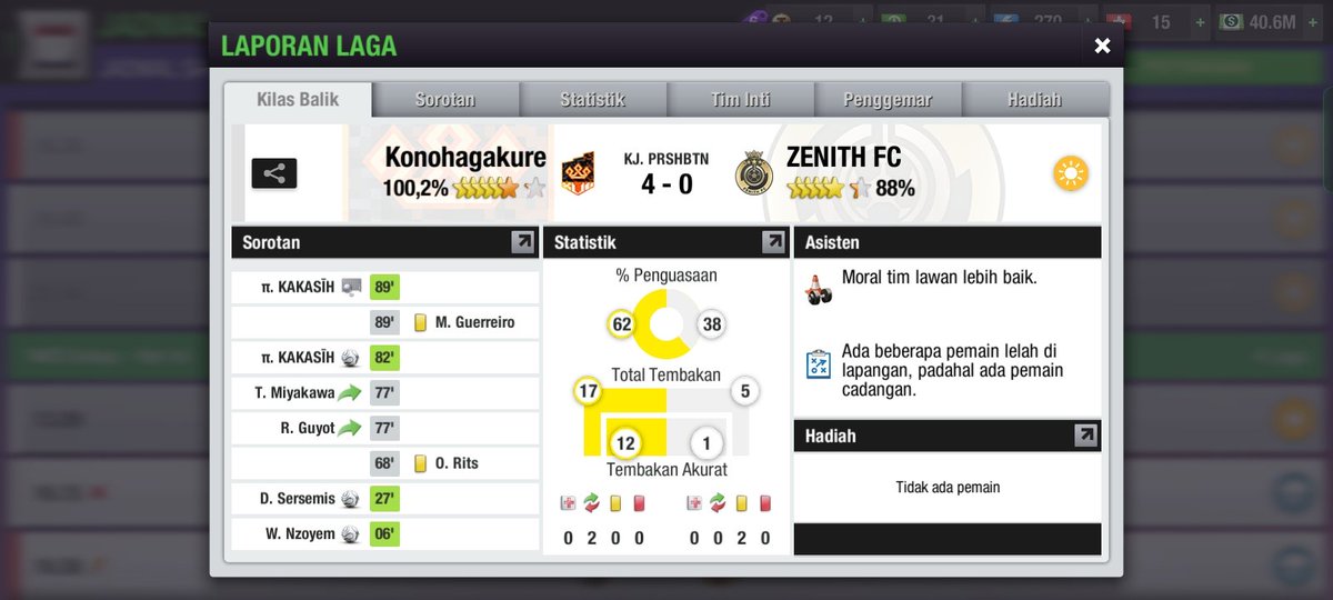 ZENITH__FC's tweet photo. Konohagakure vs Zenith FC Scor 4-0 @Liga3TEI 
#ZenithFc #ZenithIsGold https://t.co/Ui0dXRcXiT