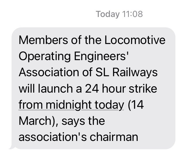 Rajeev_Amara's tweet photo. Essential Services should not strike happhazzardly like this, if they have a grievance, then as done in other Countries, give notice to the authorities and then if demands are not met strike. Otherwise it would appear to be politically driven, bringing  hardship to the public .. https://t.co/ex3slvfLcq
