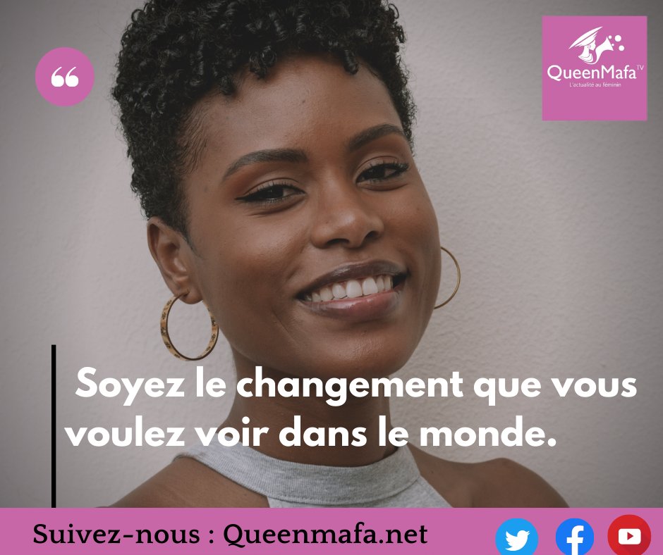 QueenMafa's tweet image. Passez une excellente journée en compagnie de queenmafa.net, le site qui conjugue l'actualité au féminin

#dailymotivation 
#femmeforte
#femmes 
#queenmafa