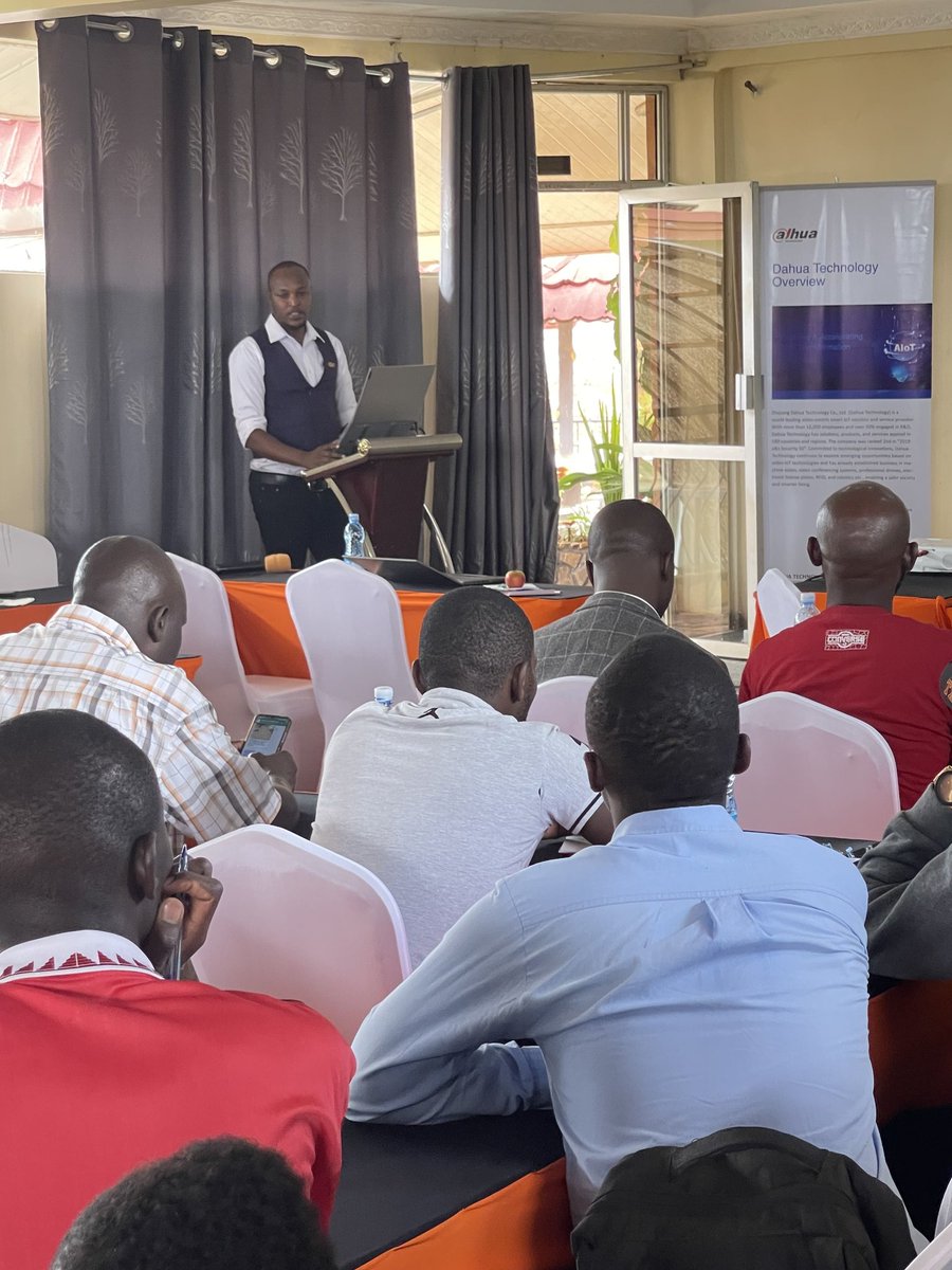 DahuaKE's tweet photo. #dahuaeastafrica would like to appreciate all technicians and clients who attended our Confrence Training in Kitale on Saturday.
We appreciate your continued partnership and endeavour to continue growing together.
#Dahua #dahuatraining #amazingcustomers #dahuacctv https://t.co/cEjE60rwSv
