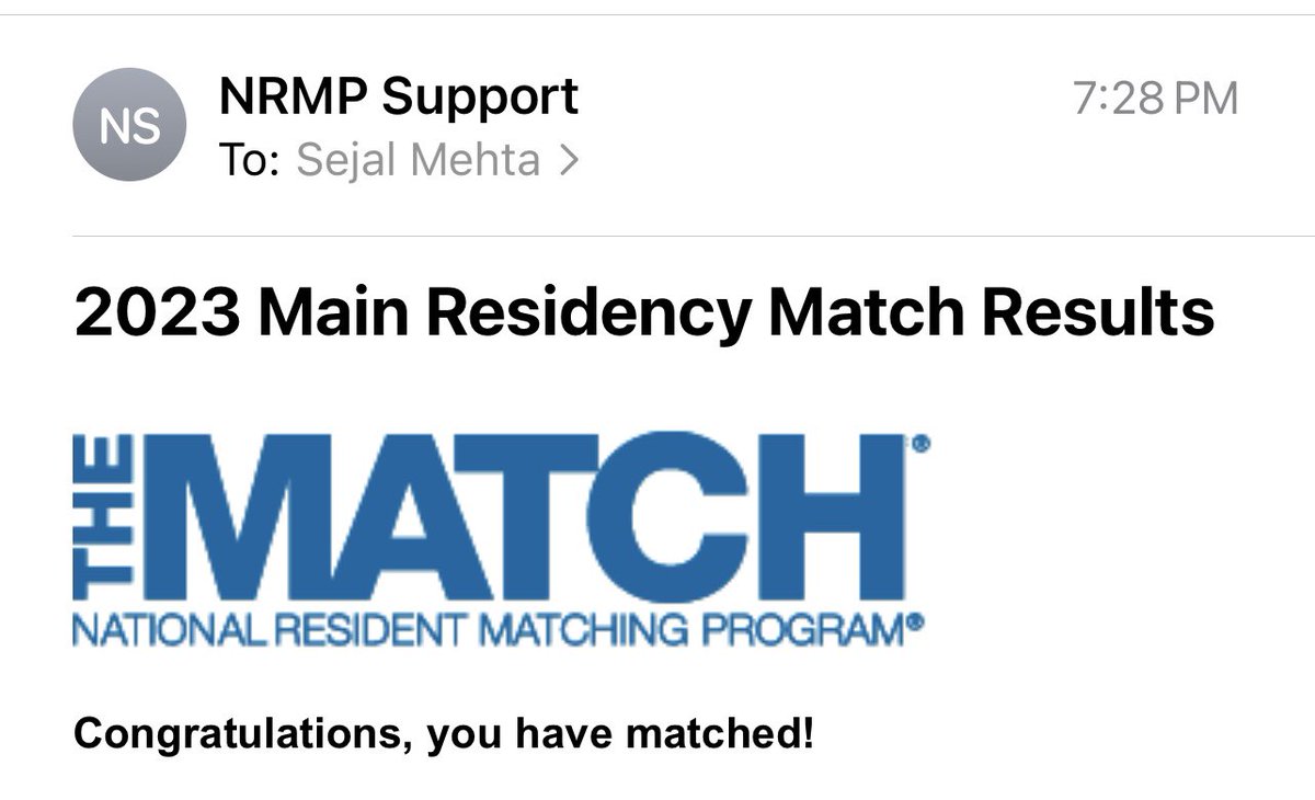 _Sejal_Mehta's tweet photo. I’m going to be a pediatrician !!!!! Thank you to my mentors, friends, and family !!!!! 🤗👶🏽👩🏽‍⚕️ https://t.co/LMPEsVJG9h