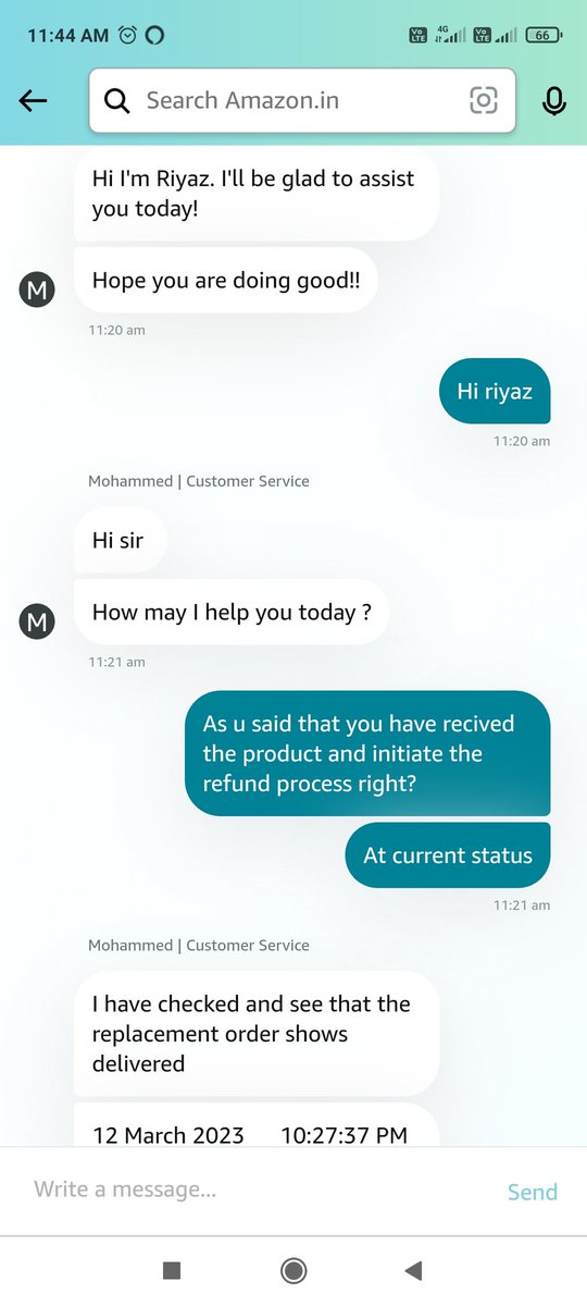 aadilsh81797742's tweet image. @amazonIN @AmazonHelp tired of your service neither you re replacing the product not giving the refund or in prodct status showing that the item is delivered or return also initiated 😂and their customer chat says he cant update the status @Flipkart  u r the best u hve my respect