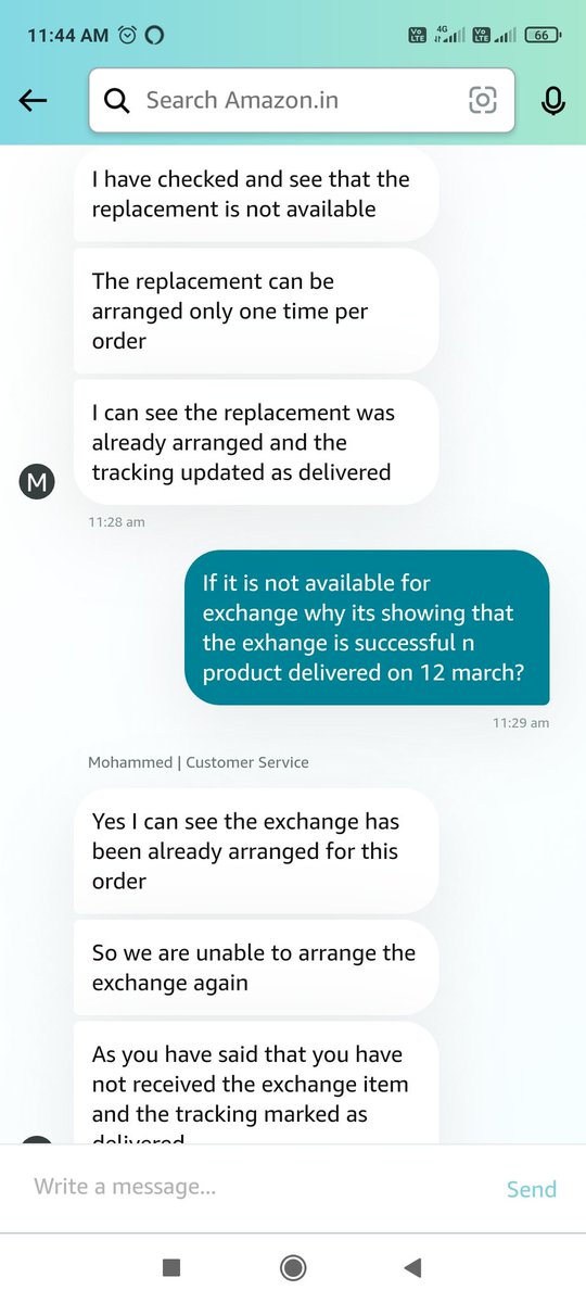 aadilsh81797742's tweet image. @amazonIN @AmazonHelp tired of your service neither you re replacing the product not giving the refund or in prodct status showing that the item is delivered or return also initiated 😂and their customer chat says he cant update the status @Flipkart  u r the best u hve my respect