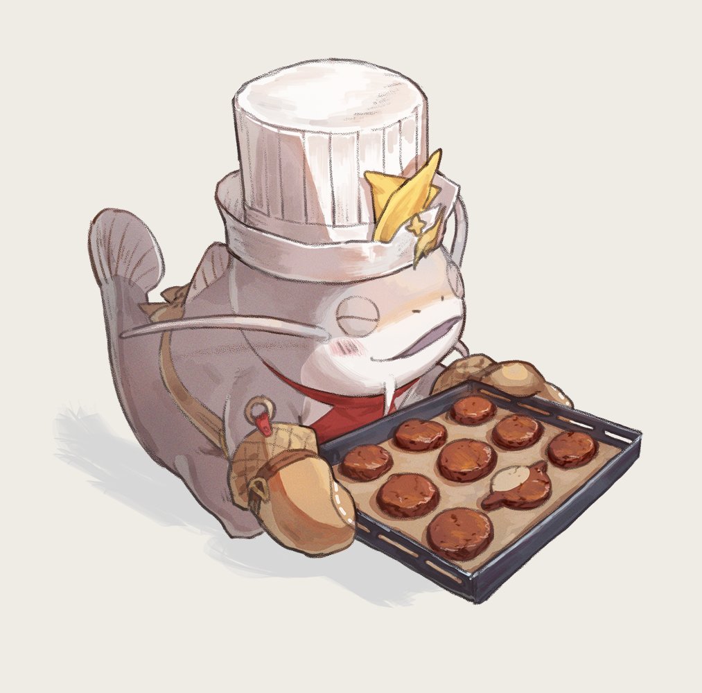 「クッキー焼いたっぺよ 」|ウオリのイラスト