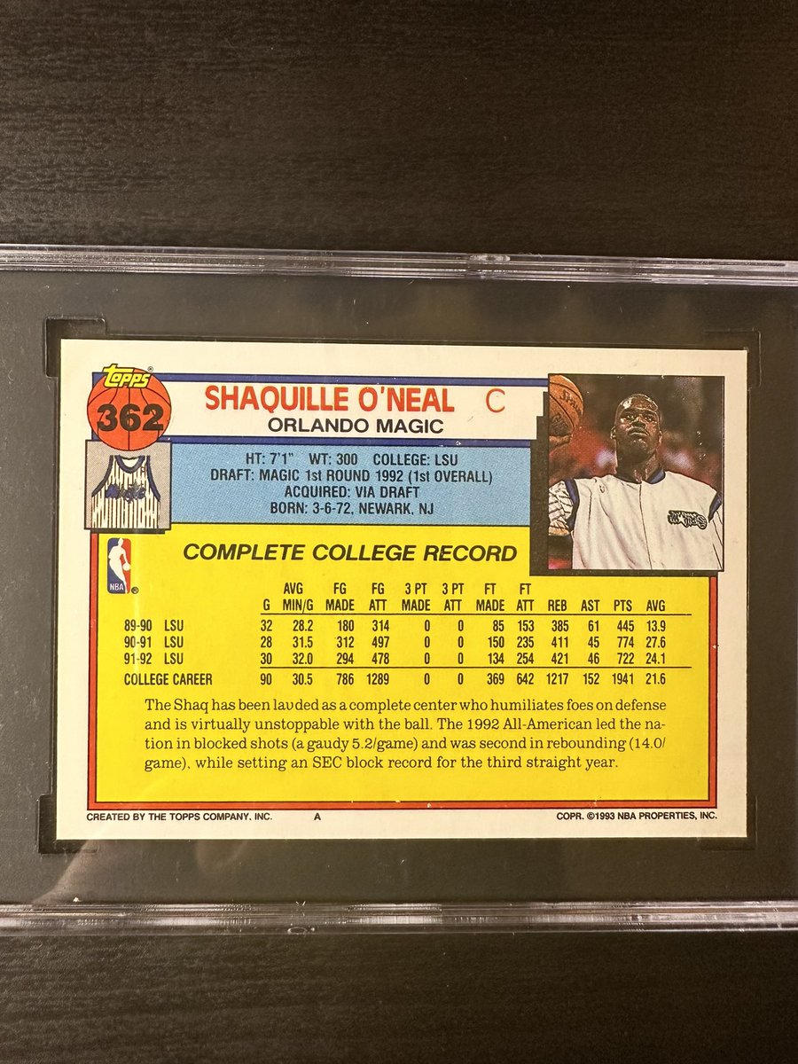 SoFloCards's tweet image. I think it looks better than a 6…should I crack &amp;amp; resubmit with PSA?