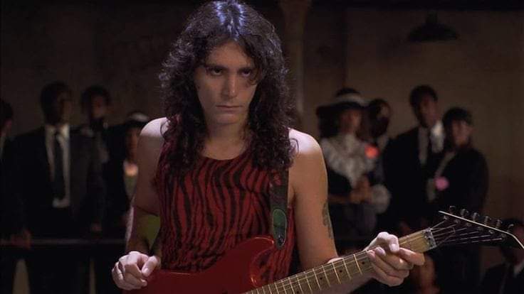 Rick_Solis1's tweet photo. 37 years ago today, "Crossroads" was released and Jack Butler came to life!
Special shout out to Arlen Roth, Ralph Macchio, Ry Cooder and Walter Hill for making this such a great experience for that 25 year old Steve Vai. His 62 year old self is grateful.... #CuttingHeads https://t.co/AIpdoUD3eE