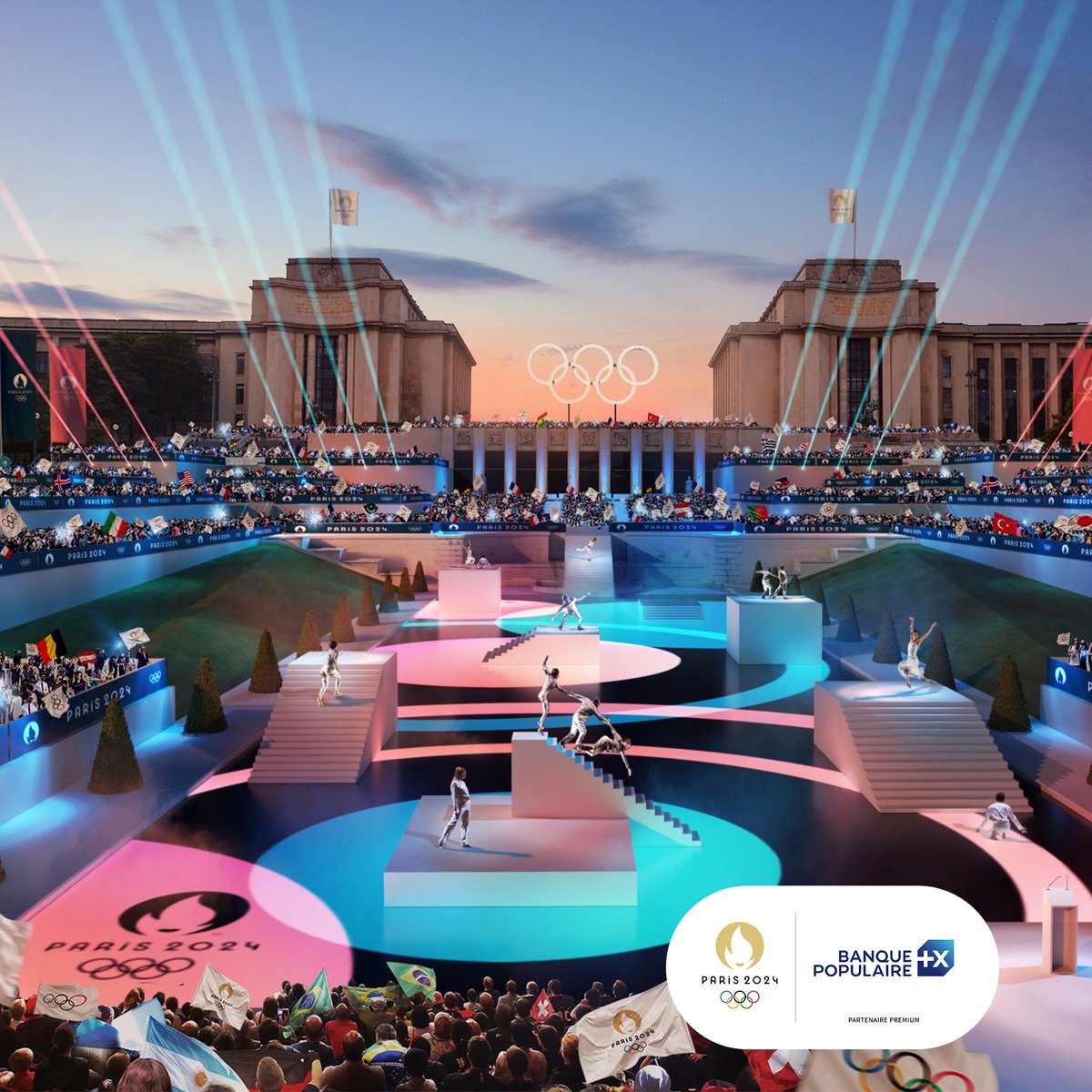 BanquePopulaire's tweet photo. A 500 jours des Jeux Olympiques de @Paris2024, Banque Populaire, Partenaire premium, est d’ores et déjà mobilisée aux côtés de tous les acteurs qui feront de ce rendez-vous historique une réussite collective !
#EnRoutePourParis2024 #LaRéussiteEstEnVous #OuvronsGrandLesJeux https://t.co/hzvrdoWZAp