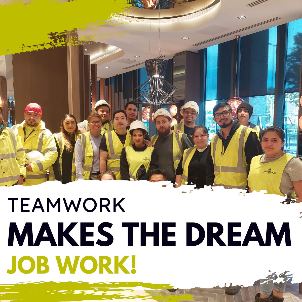 FlexicleanGroup's tweet photo. At the heart of our team is a shared commitment to providing our clients with the best possible service. We are proud to work with a group of individuals who are passionate about their work and strive for excellence in all that we do. #cleaningprojects #teamwork #deepcleaning https://t.co/xh07aflCkL