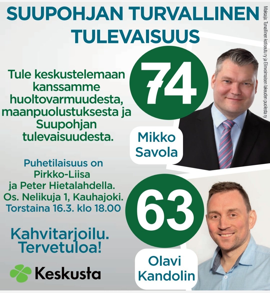 Olavi Olli Kandolin tweet media