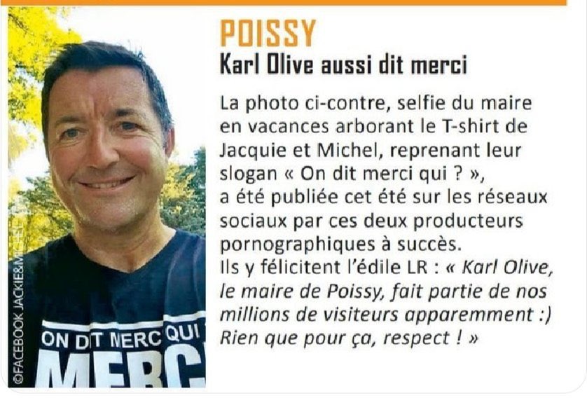 Karl... 🤦🏼‍♂️

À ce rythme de l’irrespect total, on verrait un jour des députés avec un tee-shirt #JacquieEtMichel 🤷
#LREM #depute