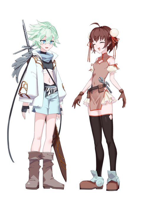 モブめなチャイナ風味デザインのショップ店員女の子が主人公チックな美少年とインピオ気味にイチャイチャ婚姻H…というような内容なのじゃ。本編ページ数は30P前後、価格は税込220円のライトな作品となる想定なので、お気軽に手に取って欲しいのじゃ! 