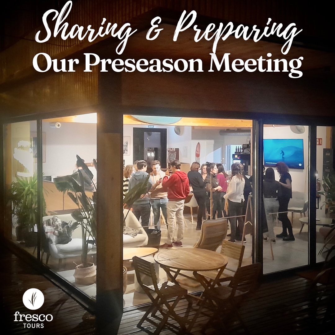 fresco_tours's tweet photo. The 2023 Camino season is around the corner and we are ready!
The pics are from this year’s preseason meeting where our office staff and guides come together to learn, share and prepare.
#FrescoTours #CaminodeSantiago #Camino2023 https://t.co/yY6ycazKRQ