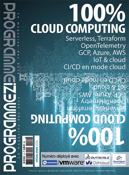 francoistonic's tweet photo. @progmag sort son numéro 100 % cloud computing. on y parlera migration, architecture, #serverless #Kubernetes @outscale_fr @SQLI_FR @OVHcloud_FR @NumSpotCloud @VMware_Fr @metanext @SFEIR @ZenikaIT @GoogleCloud_FR @Azure_France @AWSFrance @opentelemetry https://t.co/ASKdNFRhvG