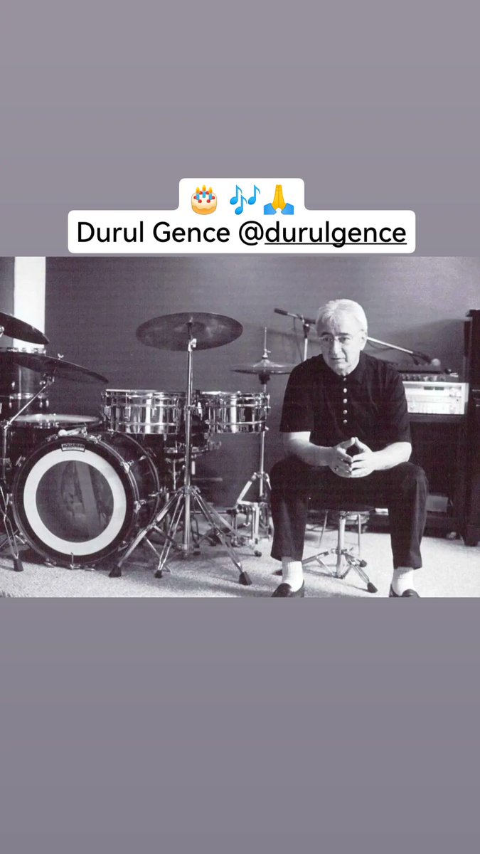 JazzDergisi's tweet photo. 🎂🎶🙏 İyi ki doğdun Durul Gence 🙏🎶🎂 #DurulGence https://t.co/KmRVXAV5nM