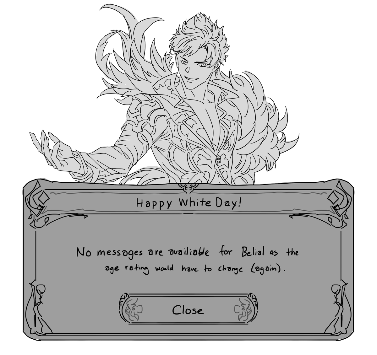Kiv_alt's tweet photo. Happy (rushed) white day https://t.co/Wa9tVc795i