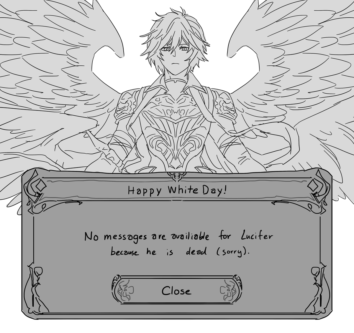 Kiv_alt's tweet photo. Happy (rushed) white day https://t.co/Wa9tVc795i