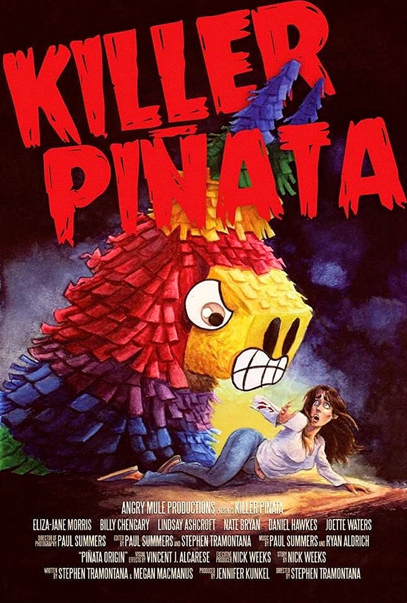 DevsNerdCave's tweet photo. #NowPlaying(1st #Movie of the day)
#KillerPiñata (2015) on @Tubi
#Horror365Challenge
Movie 112 of 365
Check out our #Horror #Movies #Watch #Challenge #List on @letterboxd:
https://t.co/rBHXEUD6Mp
#MutantFam #HorrorMovies #MovieNight #HorrorCommunity #Tubi #AngryMuleProductions https://t.co/SX57UDPdPM