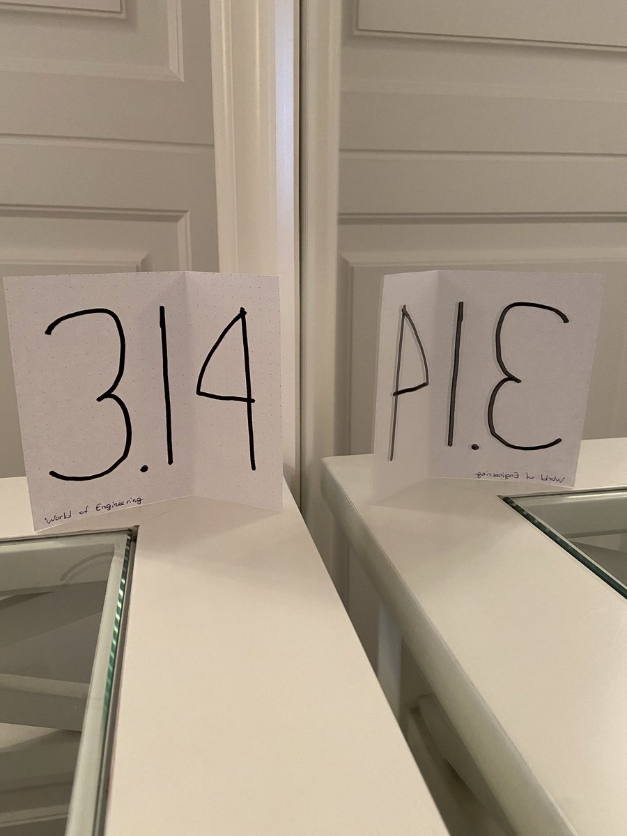 π = 🥧 Do you think that is a coincidence? *Happy Pi Day folks.