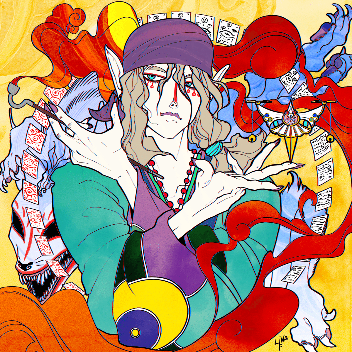 linafluorite's tweet photo. Kusuriuri * Mononoke (not the princess)
Ingenious

#MedicineSeller #Kusuriuri #Mononoke #BakeNeko #薬売り #モノノ怪 #Ayakashi #Samuraihorrortales #fanart #fanartanime https://t.co/9sjFvjp9Cg