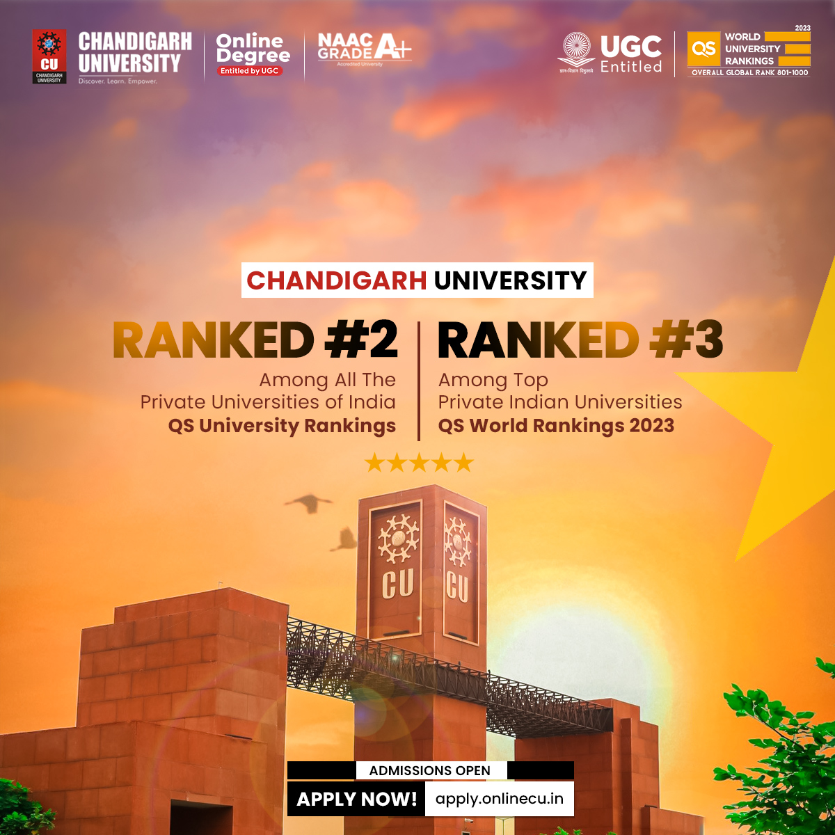CULearnOnline's tweet image. Admissions Open! Apply Now!
apply.onlinecu.in/?type=twitter

#ChandigarhUniversity #onlinelearning #onlinelearningcourse #education #chandigarh #student #learning #students