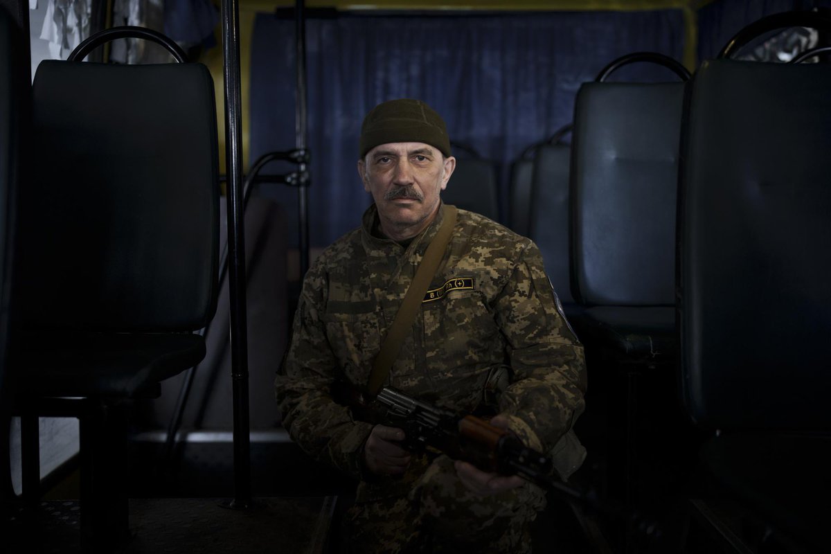 ZelenskyyUa's tweet photo. People of different professions in the past. Heroes now. Volunteers fearlessly defend Ukraine together with all warriors of our Defense and Security Forces at the call of heart. We’ll remember everyone who gave life for freedom and for Ukrainians to be a victorious nation. https://t.co/rYGoNvwkGS