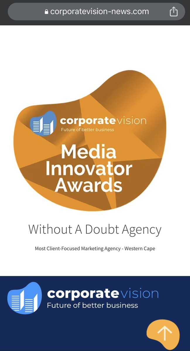 Grateful to have won at the Media Innovator Awards! #awards #agencyaward