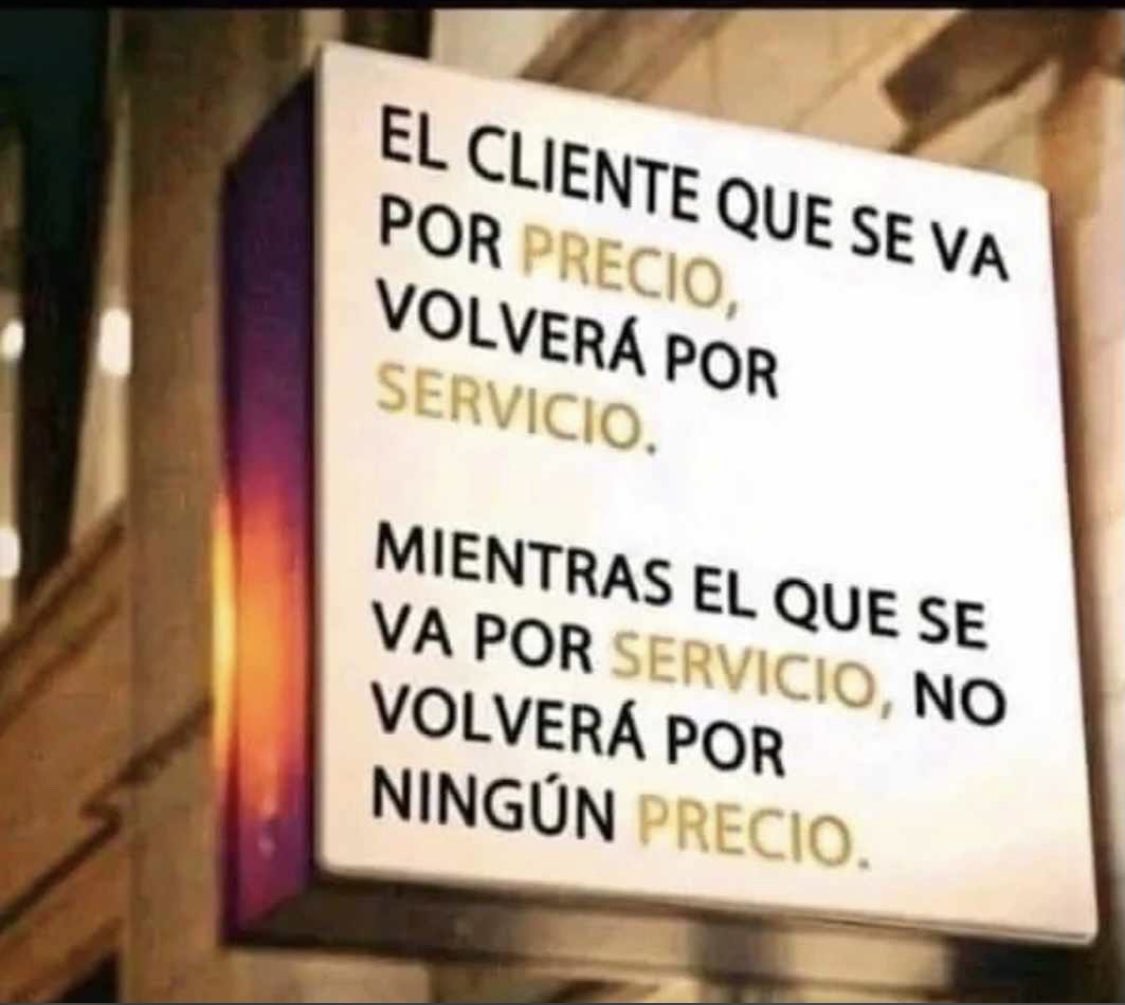 sanjosemerinero's tweet photo. 🔴 Clientes satisfechos!!
🔴 No todo es el precio!!
🔴 “Todo Necio, confunde valor y precio”
#DiaDeLasMatematicas #DiaInternacionalDeLasMatematicas #DiaDelNumeroPi #14Mar https://t.co/jQ4gVVYvAC