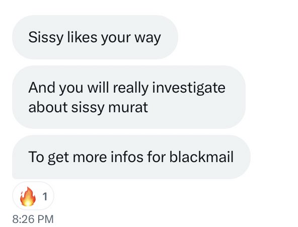 ScotsDee's tweet image. When you get asked if you've done blackmail before 😂😂😂girl do you know who you're talking to here,clearly not I am the blackmail queen&amp;amp;i know it!Only with consent&amp;amp;cash upfront ofcourse🙄Sissy Murat be careful what you wish for ladyboy😈💦💦💦