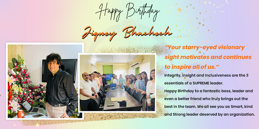 Opal_Infotech's tweet photo. Happy Birthday to a fantastic boss, leader and even a better friend who truly brings out the best in the team.
Opal Infotech wishes a Very Happy Birthday to Mr. Jigney Bhachech.
#OpalInfotech #HappyBirthday #LifeAtOpal #BirthdayCelebration #BirthdayWishes #Birthday https://t.co/1bLMedbsSz