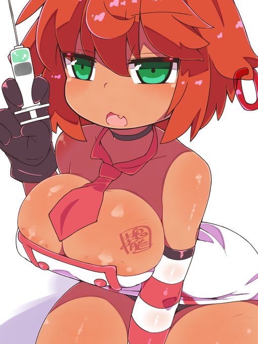 ナースっぽいうちの子を描きました 