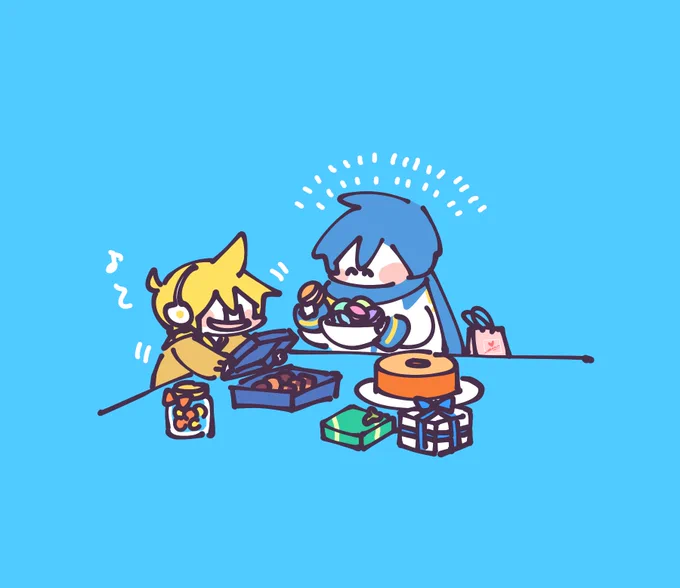 今日はホワイトデ-なボカロ達 
