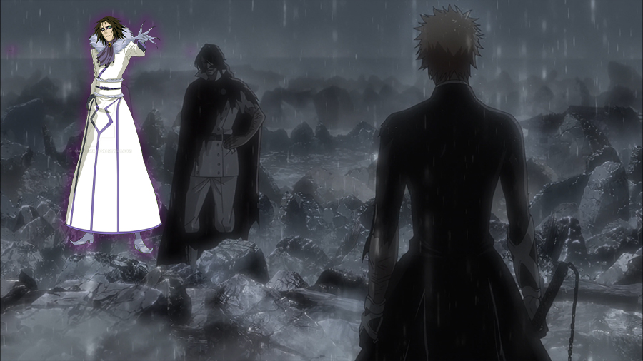 FaremOfficiel's tweet photo. Qui est un vrai fan de BLEACH ? 

Qui se souvient quand Muramasa a réussi à contrôler Yhwach et à recruter Aizen pour détruire Soul Society ? https://t.co/0nBZi1C5WO