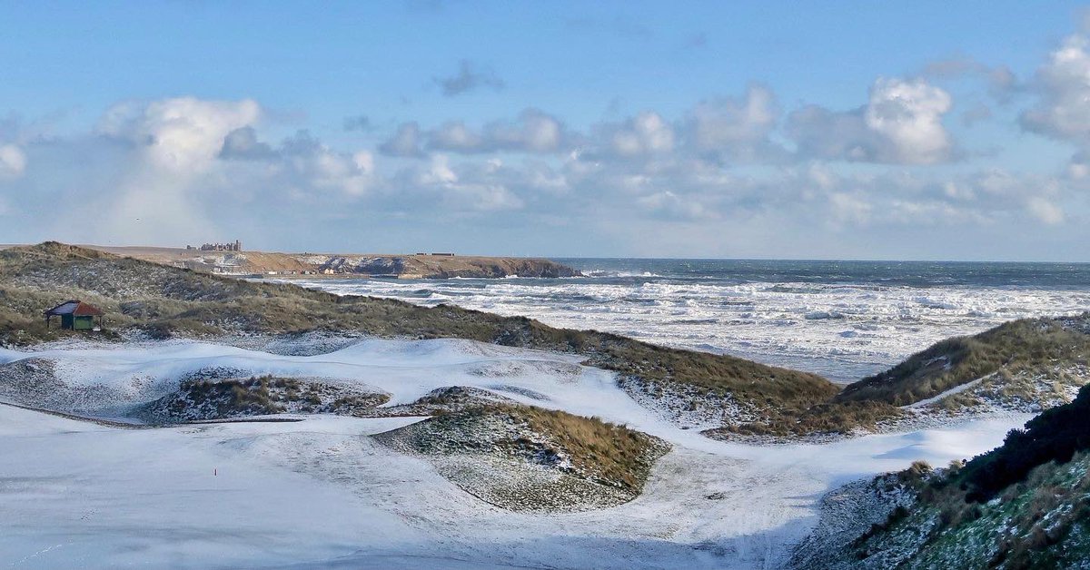 StewartPaul1's tweet photo. Snowy scenes of Cruden Bay Golf Club.
@Crudenbaygolf @HavershamBaker @DunesCrudenBay #bunkeredonline  #scotlandgolf #golf #tommorris https://t.co/CRAy0YxdM3