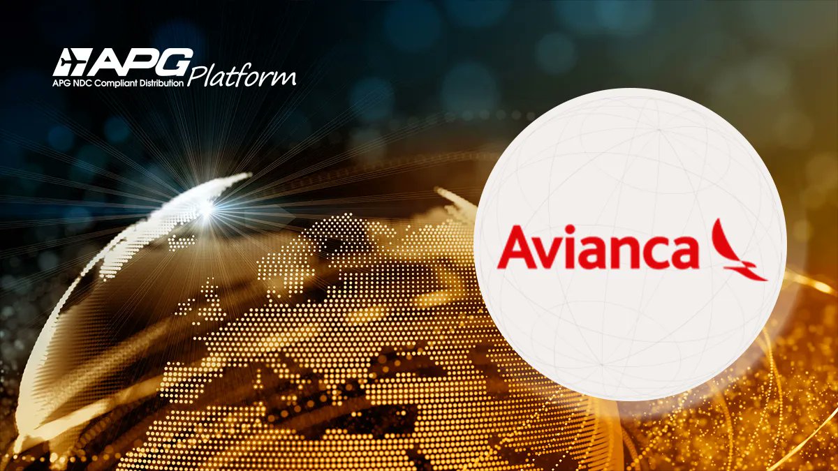 APG_Network's tweet photo. We are pleased to announce that @Avianca is now available on our APG Platform.
For further information about #APGPlatform, go to https://t.co/Grd7qLUlff https://t.co/i33y18UAwj