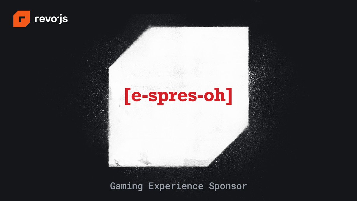 Fueled by great tech challenges and a people-first culture, [e-spres-oh] is a software development company with an energetic personality.

As our 🎮 Gaming Sponsors, they'll brew an intense experience with a distinct flavor you’ll want to revisit. Get ready to hit restart!