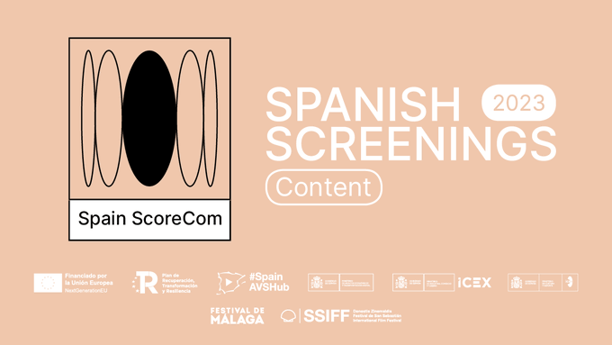 musiclibrarysfx's tweet photo. Colaboramos para establecer un punto de encuentro de #composición y #supervisión #musical en español para el #audiovisual con #SpainScorecom en @festivalmalaga @mafiz @SpScreenings #content. Participantes: https://t.co/NhxKfdcdga. ¡Os esperamos! https://t.co/IQ7ljU6LUg