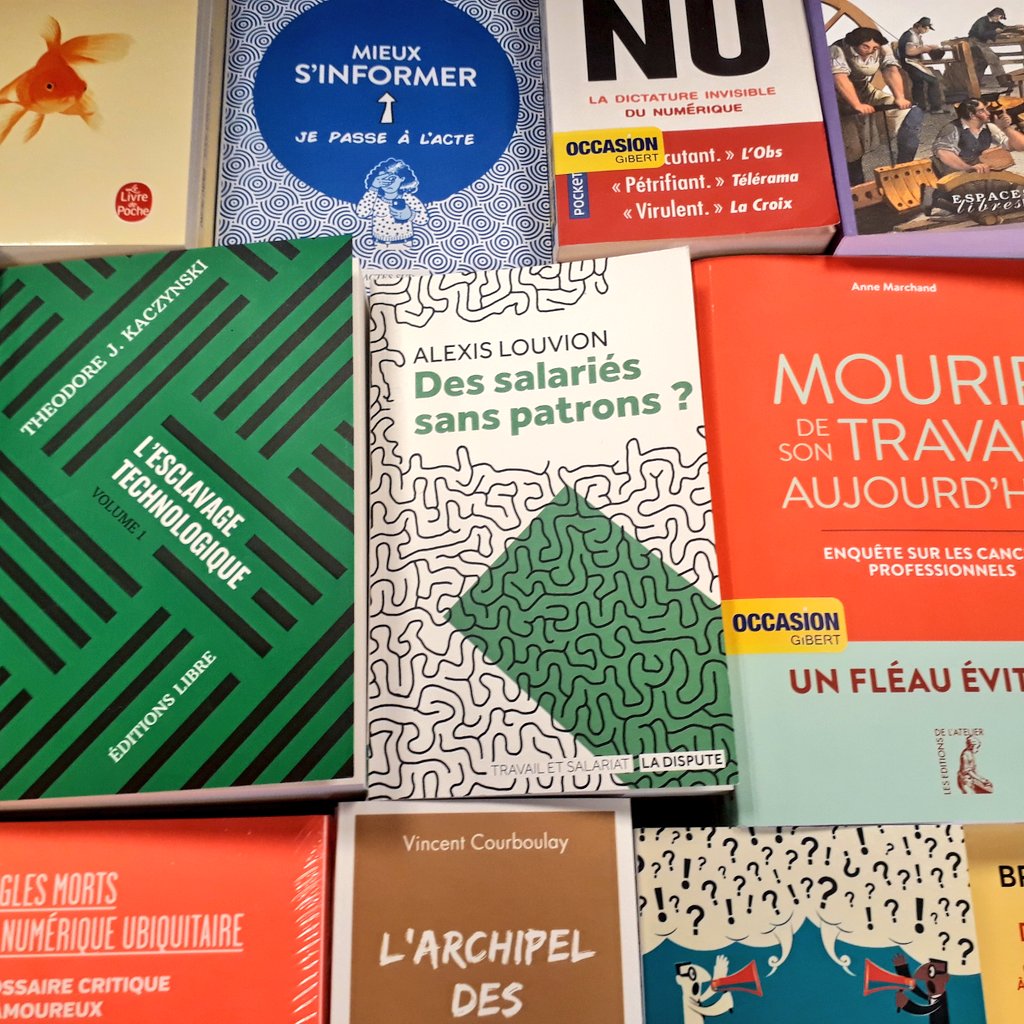 Éditions La Dispute (@disputeeditions) on Twitter photo Les dernières parutions de la <a href="/DisputeEditions/">Éditions La Dispute</a> sont mises en avant chez <a href="/GibertOfficiel/">Gibert Officiel</a> à Paris !
📚 Théorie queer et cultures populaires de T. De Lauretis
📚 Des salariés sans patrons ? d'<a href="/ALouvion/">Alexis Louvion</a>
📚 Où va le bloc bourgeois ? de <a href="/bruno_amable/">Bruno Amable</a> et <a href="/StefPalomba/">stefano palombarini</a> Les dernières parutions de la <a href="/DisputeEditions/">Éditions La Dispute</a> sont mises en avant chez <a href="/GibertOfficiel/">Gibert Officiel</a> à Paris !
📚 Théorie queer et cultures populaires de T. De Lauretis
📚 Des salariés sans patrons ? d'<a href="/ALouvion/">Alexis Louvion</a>
📚 Où va le bloc bourgeois ? de <a href="/bruno_amable/">Bruno Amable</a> et <a href="/StefPalomba/">stefano palombarini</a>