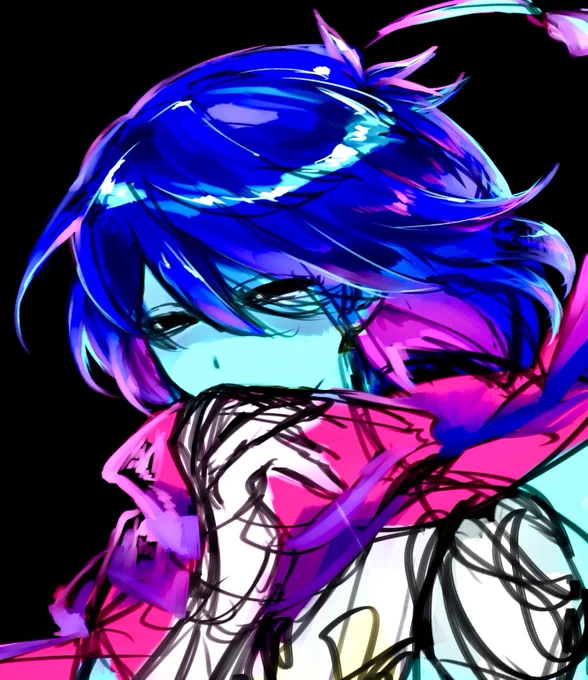 描きかけ 