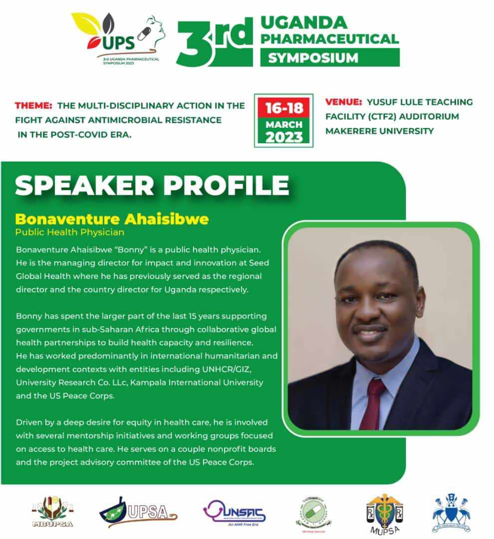 3rd Pharmaceutical Symposium, 
THEME: Multi-disciplinary Action in the Fight Against AMR in post COVID era🔥💫💥