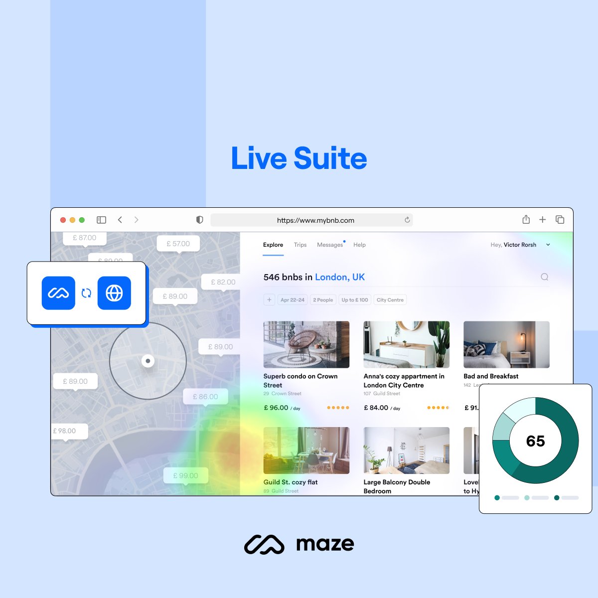 📣 Introducing the Live Suite 📣

Unlock continuous product learnings with a new set of research features that get you validating live products with users. 

Celebrate with us on Product Hunt: buff.ly/3J7fPk4 🎉

🧵 Full story 👇

#LiveWebsiteTesting #ContinuousDiscovery