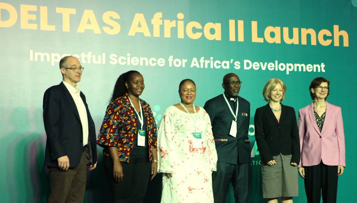 Valuable opening remarks from our speakers this morning at the #DELTASAfricaII launch. Congratulations <a href="/SciforAfrica/">Science for Africa Foundation</a> on this long-awaited milestone 🎉🎉

<a href="/Afroscientist/">Tom Kariuki, PhD</a> <a href="/SusieKitchens/">Susie Kitchens</a> <a href="/ASegobye/">Alinah K. Segobye</a> <a href="/mirandarwolpert/">Prof Miranda Wolpert</a> <a href="/FCDOGovUK/">Foreign, Commonwealth & Development Office</a> <a href="/wellcometrust/">Wellcome</a>