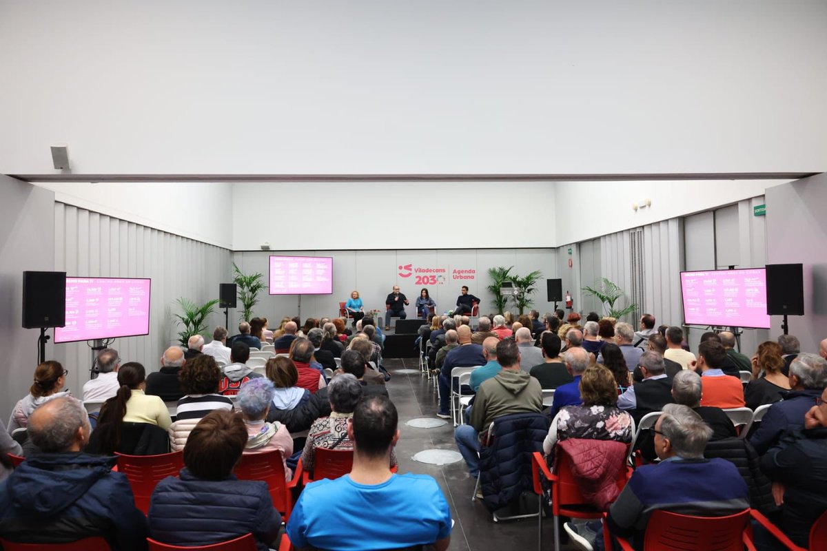 carlosruiztwitt's tweet photo. Moltes gràcies a tots els i les participants que vàreu aportar preguntes i de les que hem pres nota. Ahir una cosa va quedar clara: les xifres ens avalen. #Vildecans segueix avançant com a ciutat, en resultats educatius, en llocs de treball i en benestar social. https://t.co/GR1hFL3RaQ