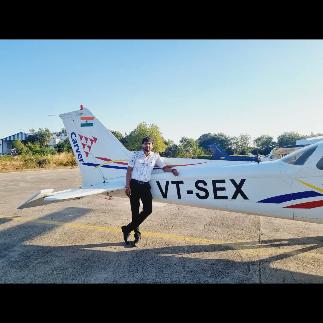 Carveraviation's tweet photo. #firstsoloflight
Your wings already exist, all you need to do is fly"
Cadet Kunal Raj successfully took his first solo flight.
Warmest congratulations to you.
#solotraining #soloflight #flyingdream #flyingschool #flyingschoolindia #flyingtrainingschool #flying #aviation https://t.co/5jMjPfViRq