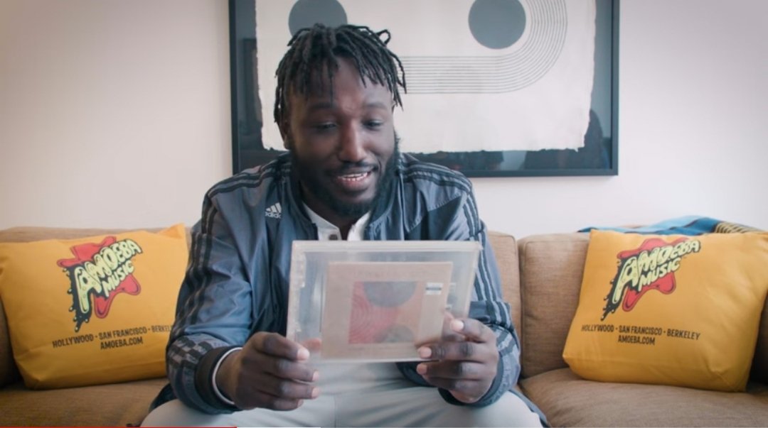martynpepperell's tweet photo. This is cool. @hannibalburess grabbed one of @DylanC_c's mix CDs when he was doing What's In My Bag? for @amoebamusic.

https://t.co/ehq0Ry8GkU https://t.co/3Tjcq1ae4y