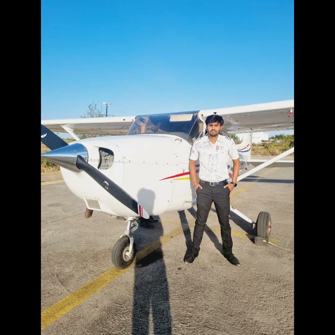 Carveraviation's tweet photo. #firstsoloflight
Your wings already exist, all you need to do is fly"
Cadet Kunal Raj successfully took his first solo flight.
Warmest congratulations to you.
#solotraining #soloflight #flyingdream #flyingschool #flyingschoolindia #flyingtrainingschool #flying #aviation https://t.co/5jMjPfViRq