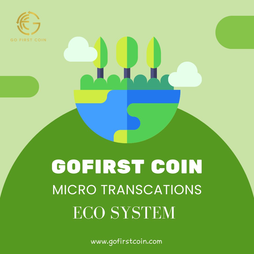 GofirstCoin's tweet photo. GFC micro-transactions ecosystem 
PRE-SALE LIVE NOW !!✅ 
#gofirstcoin #GFC  #newcoin #newcoin2023 #blockchain  #cryptocoin #cryptocoins #cryptorevolution #tokensale #coinsale #CryptoAirdrop  #presale #ico #recycleable #wastemanagement #cryptoworld  #gfcecosystem #recyclewaste♻️ https://t.co/K8nxFgwH4A