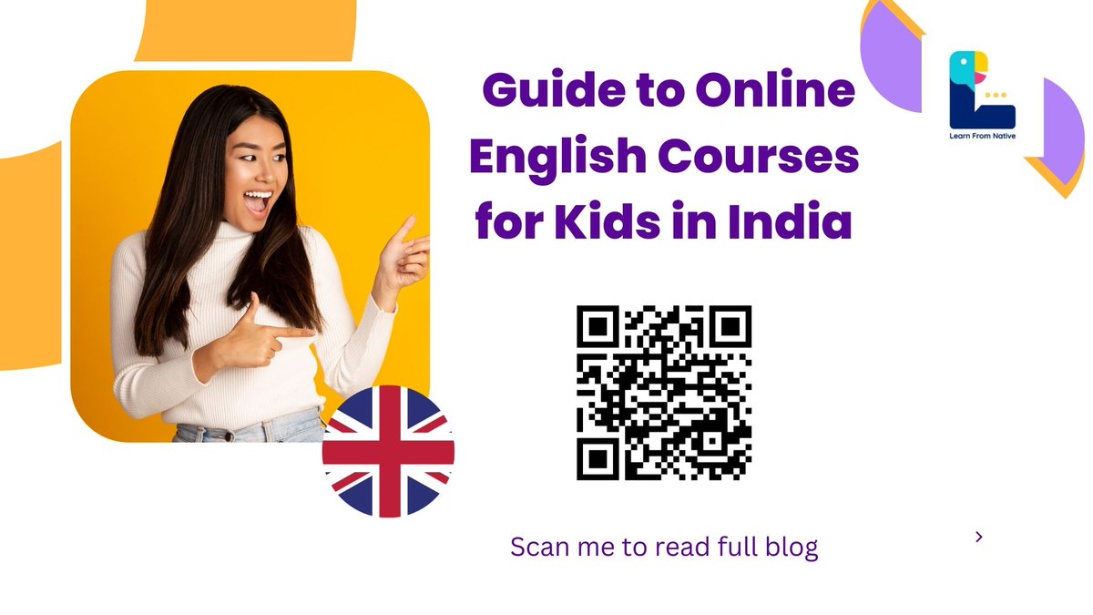 LearnFromNative's tweet image. Give your kids the gift of language with our comprehensive guide to the best online English courses for kids in India. From expert picks to top-rated courses, we&apos;ve got you covered. Start your child&apos;s language learning journey today! #OnlineEnglishCourses #KidsEducation